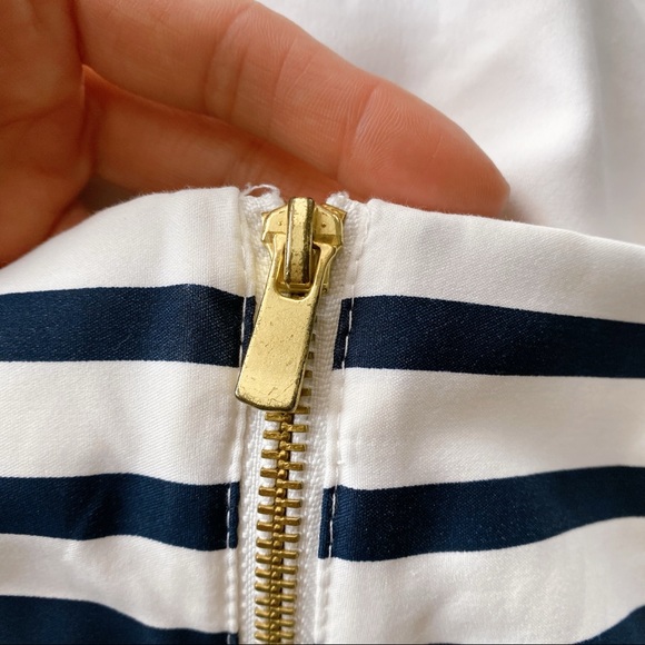 🐚 HM NAVY WHITE STRIPE DRESS! - Picture 7 of 12